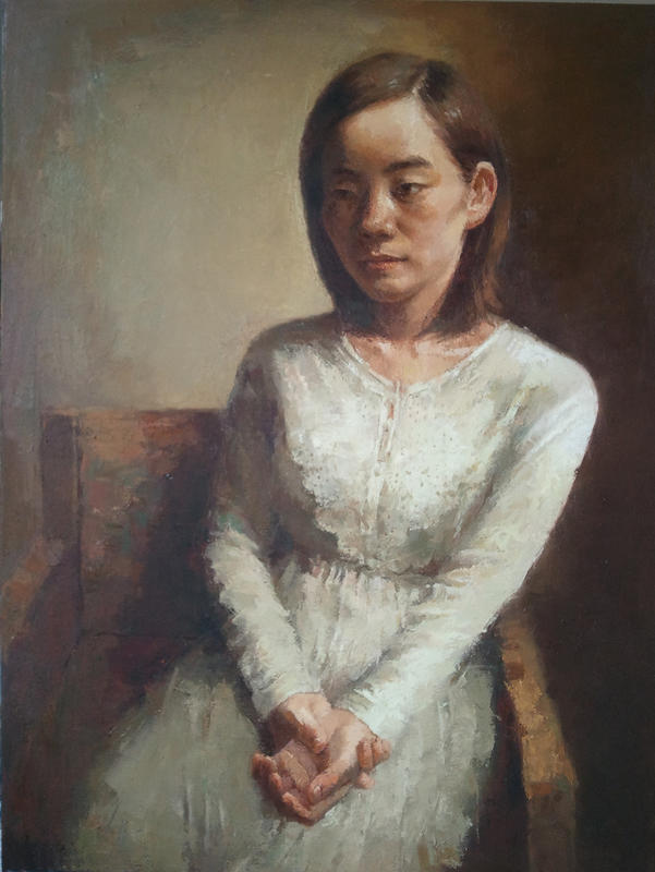 白衣少女