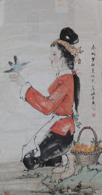 秦娥梦断鸟归来