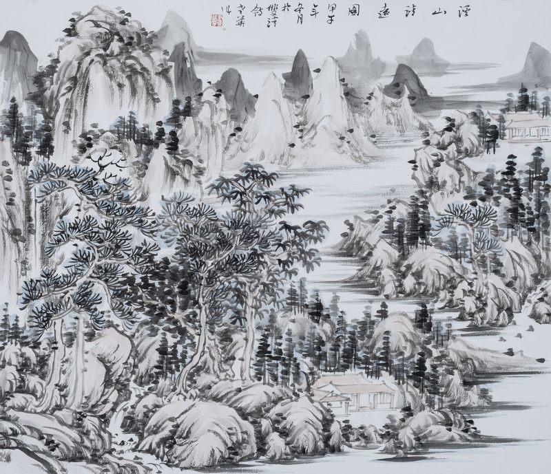 溪山清远图